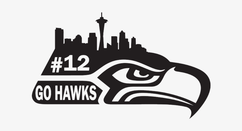 Geekcals Seattle Seahawks Decal Design - Seattle Seahawks, transparent png #1894879