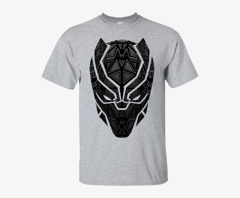 Marvel Black Panther Geometric Prism Mask T Shirt Black Panther