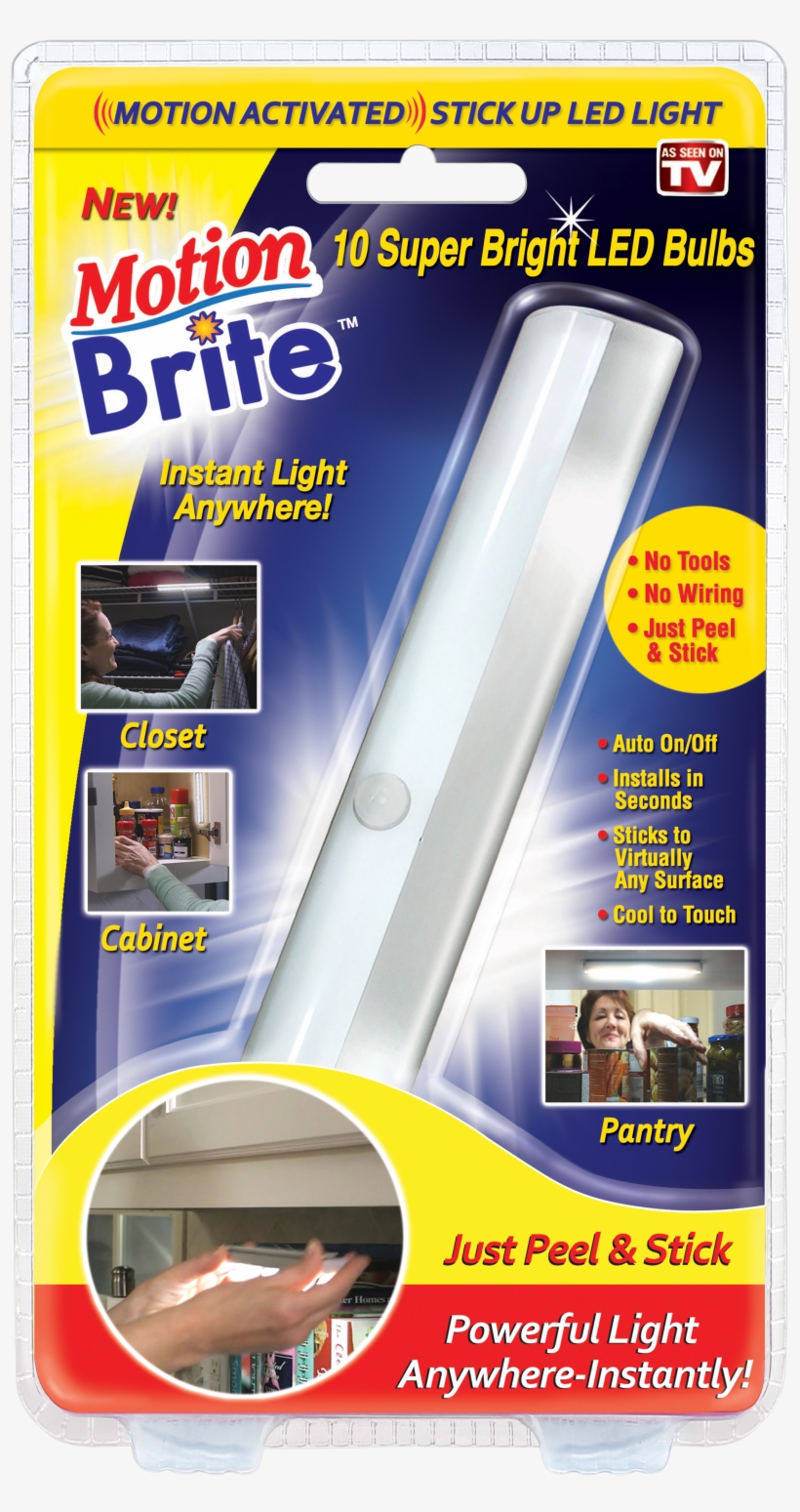 As Seen On Tv Motion Brite Motion Activated Strip Lt - Motion Brite As Seen On Tv, transparent png #1895109