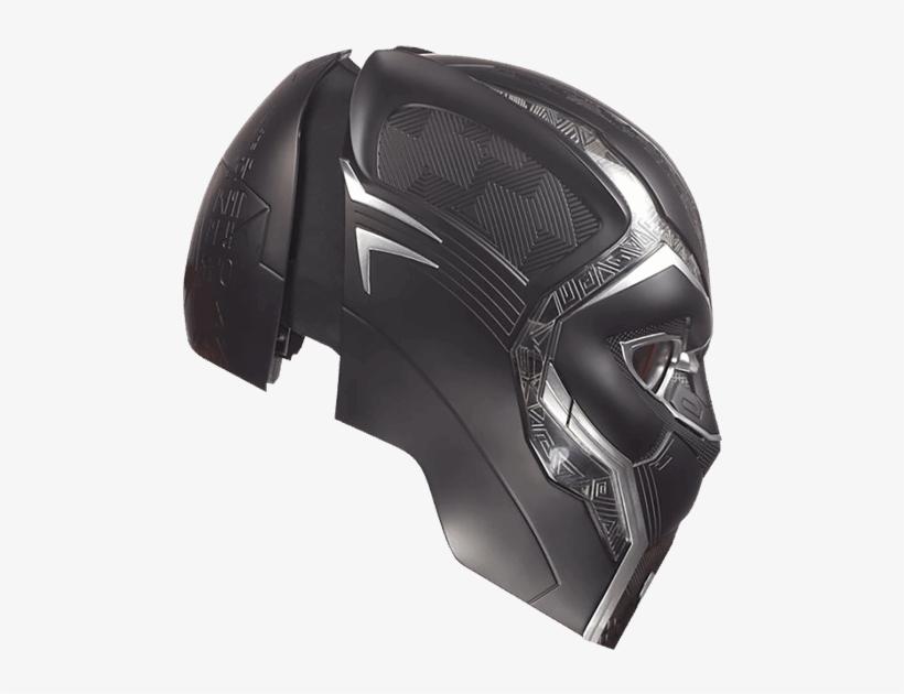 1 Of - Hasbro Black Panther Helmet, transparent png #1895111