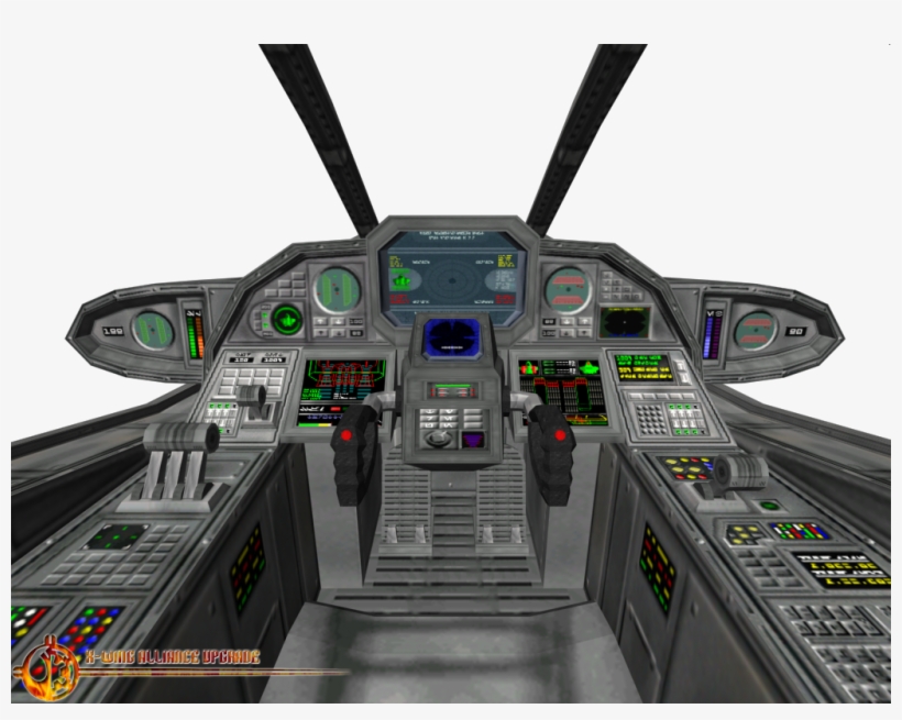 Clipart Resolution 1024*768 - Star Wars X Wing Cockpit, transparent png #1895168