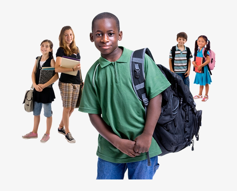 Black Kids Png - Black Kids Back To School, transparent png #1895343