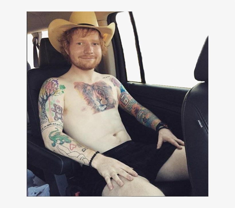Ed Watches Nothing , - Ed Sheeran Top Less, transparent png #1896119