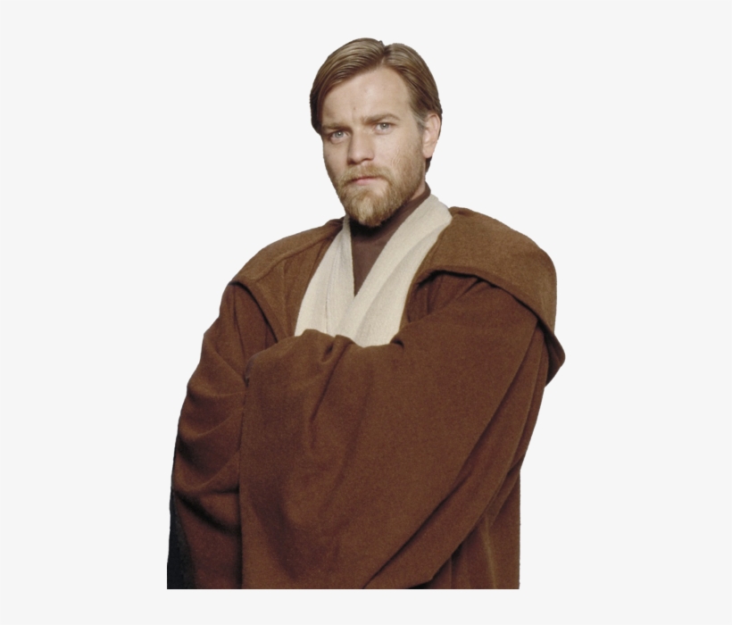 Arms Folded Png Royalty Free Download - Star Wars Obi Wan Young, transparent png #1896167
