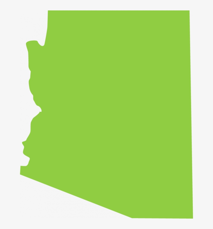 Singer - Arizona State Shape Png, transparent png #1896505