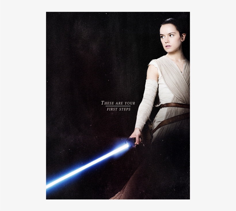 • * Spoilers Mine Star Wars Rey Obi Wan Kenobi Tfa - Rey Star Wars Edit, transparent png #1896570