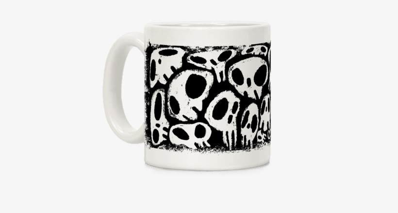 Soft Skulls Coffee Mug - General Eclectic Cross Mug, transparent png #1896706