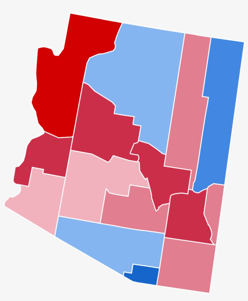 File Presidential Election Results Wikipedia Filearizona - Arizona, transparent png #1897121
