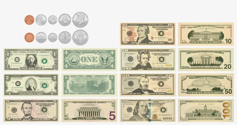 Money - 5 Dollar Bill, transparent png #1898053