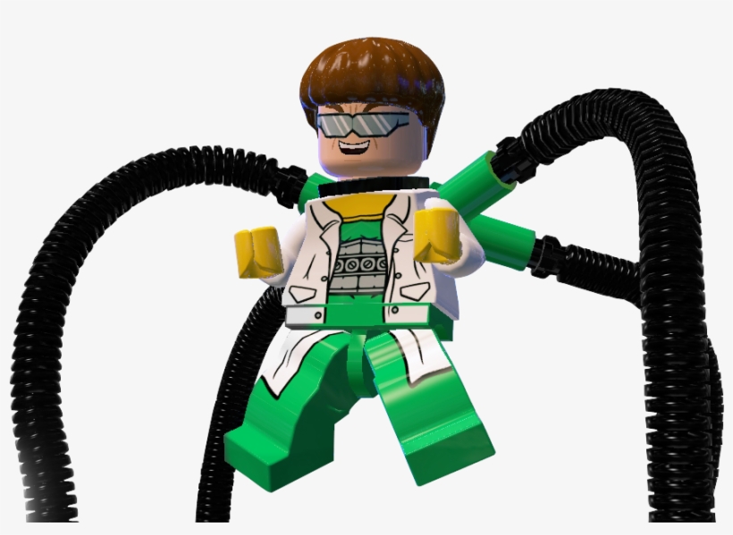 Doctor Octopus - Lego Marvel Superheroes Doctor Octopus - Free Transparent  PNG Download - PNGkey