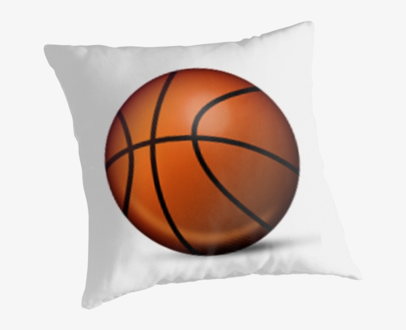 "basketball Emoji" Throw Pillows By Nojams - Basketball Moves, transparent png #1898358