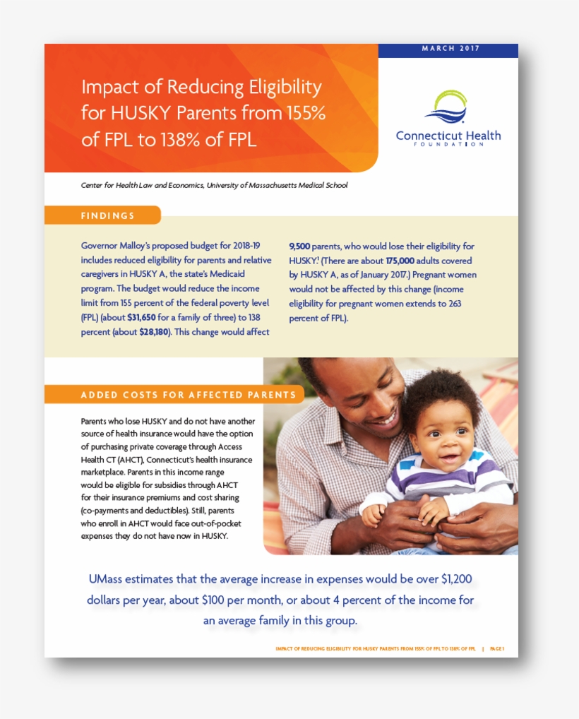Impact Of Reducing Eligibility For Husky Parents From - Flyer, transparent png #1898361