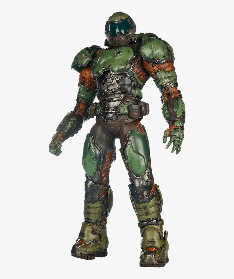 2" Doom Sixth Scale Figure The Doom Marine - Doom Marine Doom Sixth Scale Figure, transparent png #1898591