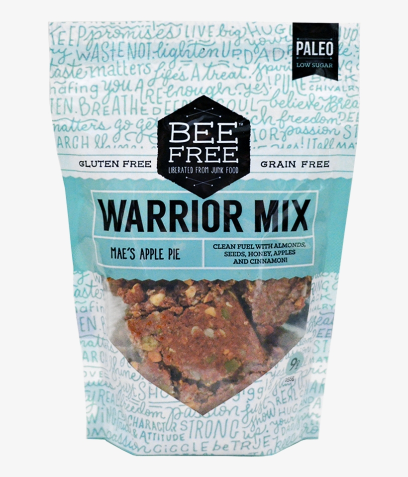 Beefree Gluten-free Bakery Mae's Apple Pie Warrior - Beefree Warrior Mix Granola Gluten Free, Grain Free,, transparent png #1898917