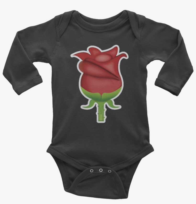 Emoji Baby Long Sleeve One Piece - Onesies For Best Uncles, transparent png #1898961