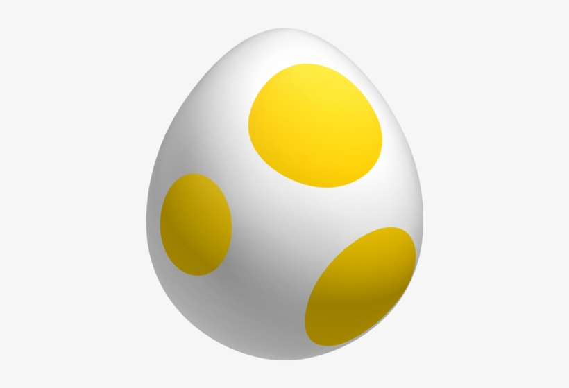 Golden Yoshi Egg - Items De Mario Bros Png, transparent png #1899022