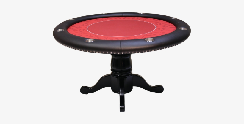 Red Table - Poker Table, transparent png #1899178