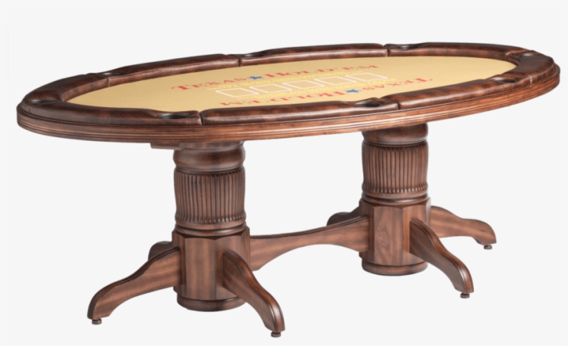 Darafeev Texas Hold'em Poker Dining Table - Darafeev 85" Thp 8 Person Custom Texas Hold 'em Poker, transparent png #1899221