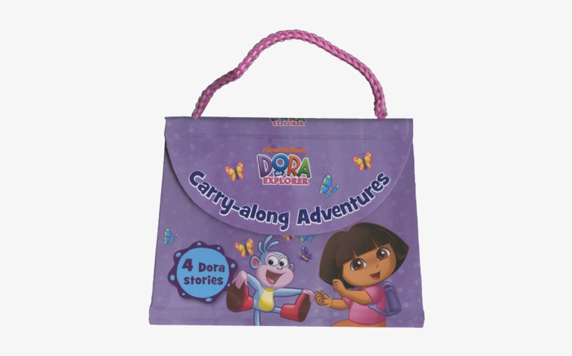 Dora Explorer Carry Along Adventures Purse Book - Dora The Explorer Season, transparent png #1899536