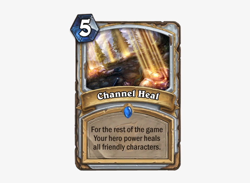 Healing Chansey Priest - One Night In Karazhan Cards, transparent png #1899636
