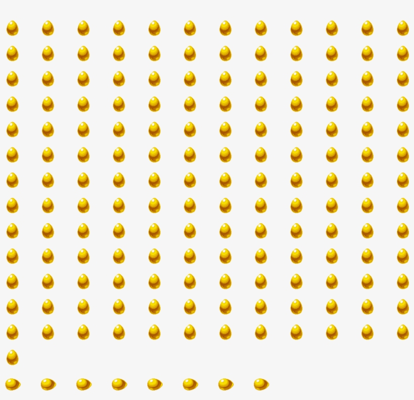 Click For Full Sized Image Golden Egg - Plaksteentjes Facet: Blauw, transparent png #1899864