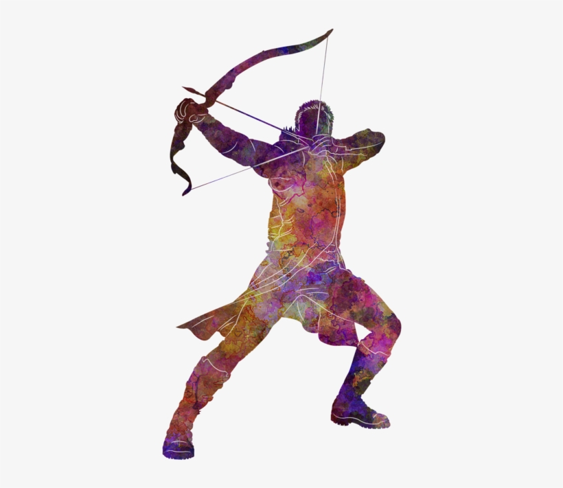 Click And Drag To Re-position The Image, If Desired - Icanvas Age Of Ultron Minimalistic Poster: Hawkeye, transparent png #190070