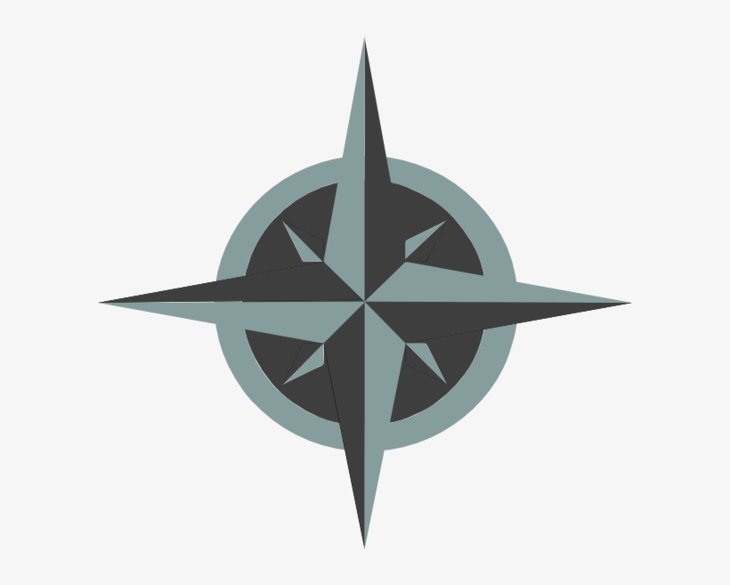 How To Set Use White Compass Rose Clipart, transparent png #190093