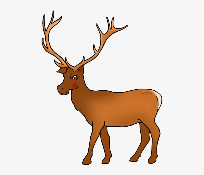 Deer Clipart Usa - Utah State Animal Elk, transparent png #190111