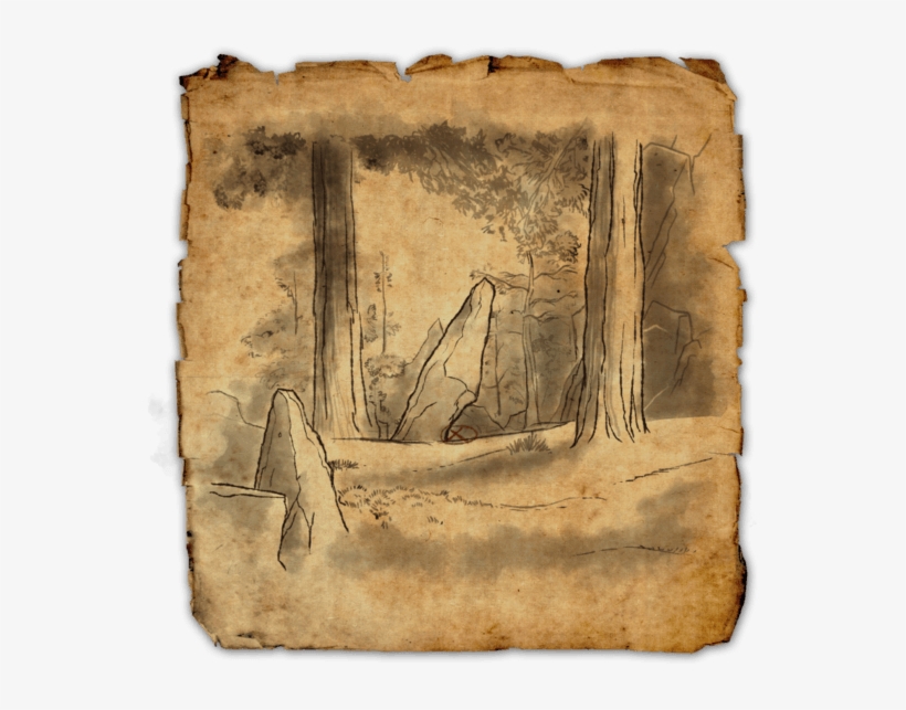 Orsinium Treasure Map 4 Orsinium Treasure Map V - Hew's Bane Treasure Map Eso - Free Transparent  Png Download - Pngkey