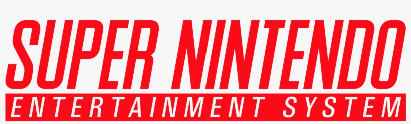 Open - Super Nintendo Entertainment System Logo, transparent png #190348