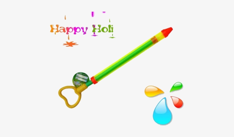 Holi Pichkari - Happy Holi Images Png, transparent png #190399