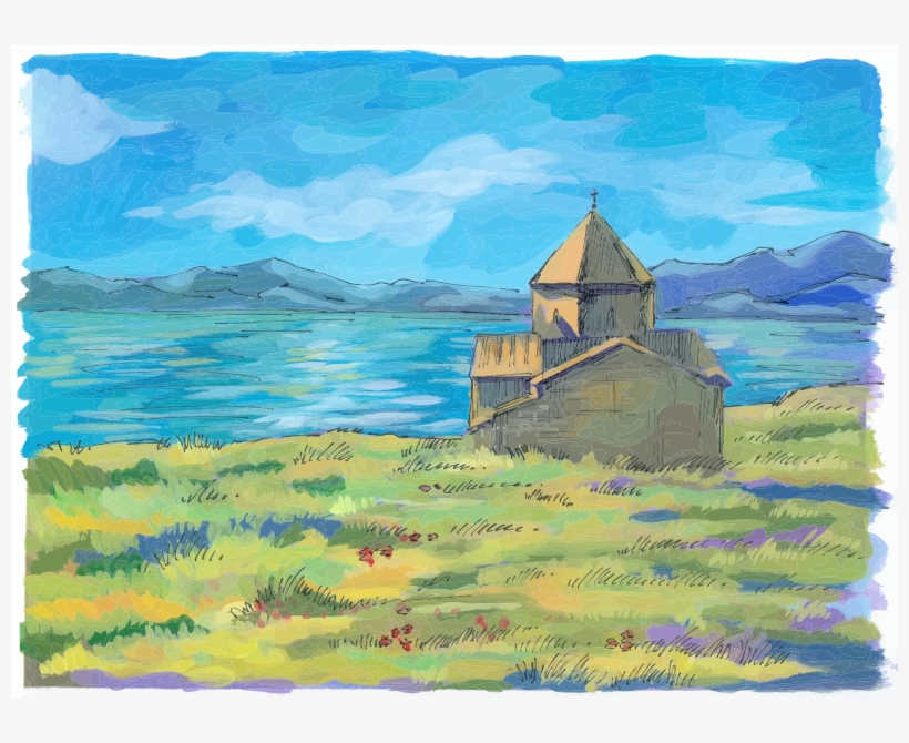 Medium Image - Armenian Church Painting, transparent png #190886