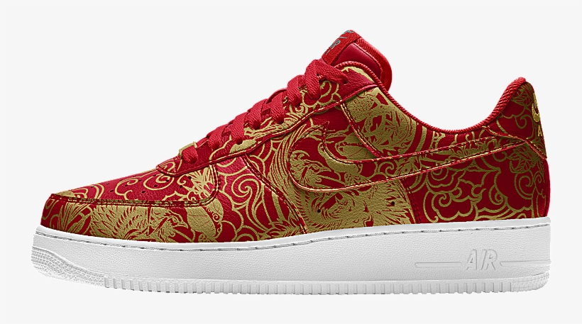 Nike Air Force 1 Low Id 'chinese New Year' - Syracuse Air Force One, transparent png #191116