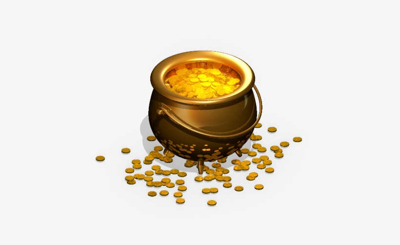 Pot Of Gold Transparent, transparent png #191367