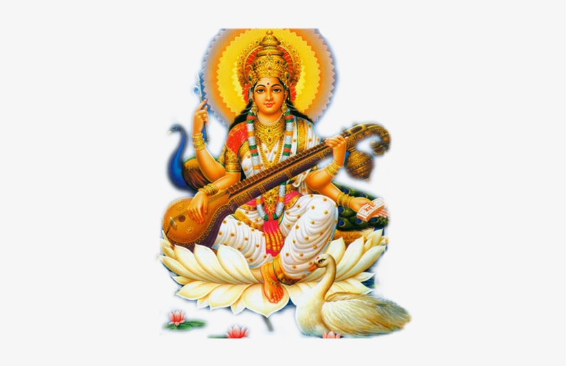 Saraswati Free Png Image - Saraswati Png, transparent png #191485