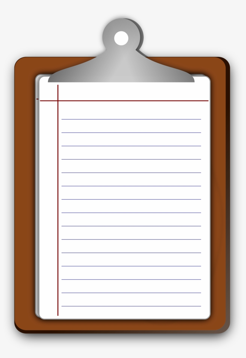 This Free Icons Png Design Of Writing Pad, transparent png #191486