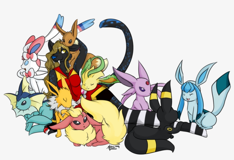 Eevee Drawing Love - Eevee Evolution Png, transparent png #191646