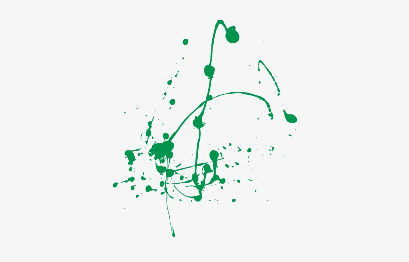 Green Paint Splatter Png, transparent png #191936