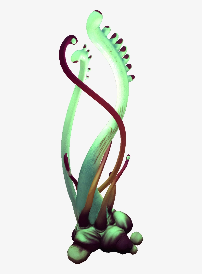 Ghost Weed Flora - Subnautica Eye Stalk Seed, transparent png #192116
