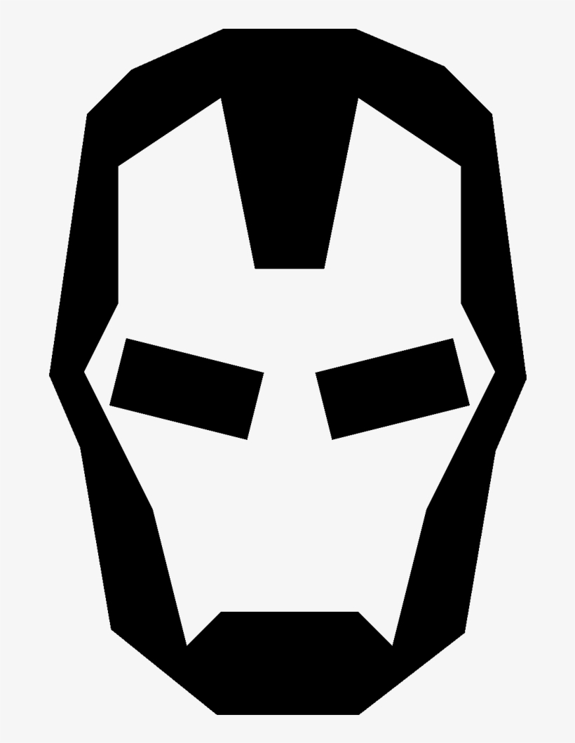 Head Clipart Iron Man - Icon Iron Man Svg, transparent png #192632