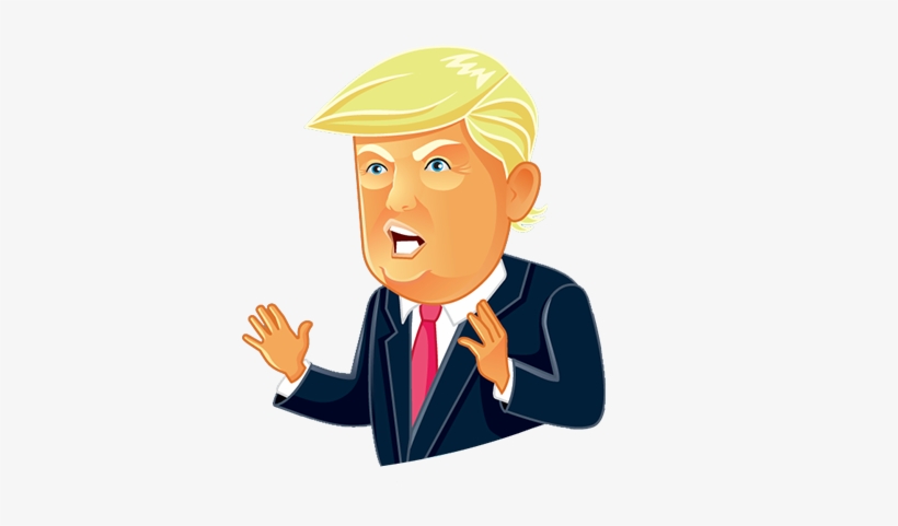 Tweets About Donald Trump - Donald Trump Cartoon Png, transparent png #192700