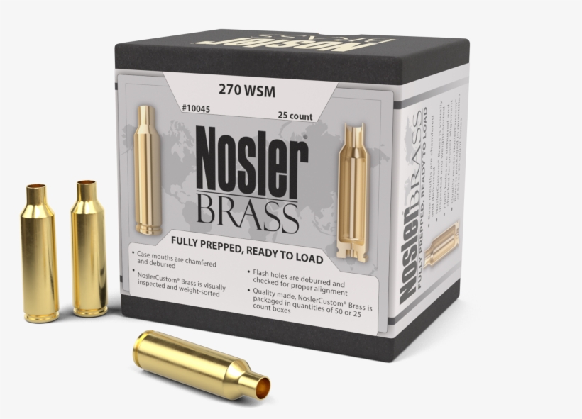 Png - - Nosler Custom Brass 10185, transparent png #192927