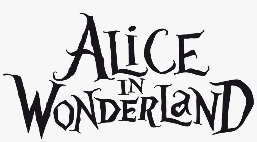 Alice In Wonderland Logo - Alice In Wonderland Letra, transparent png #193148