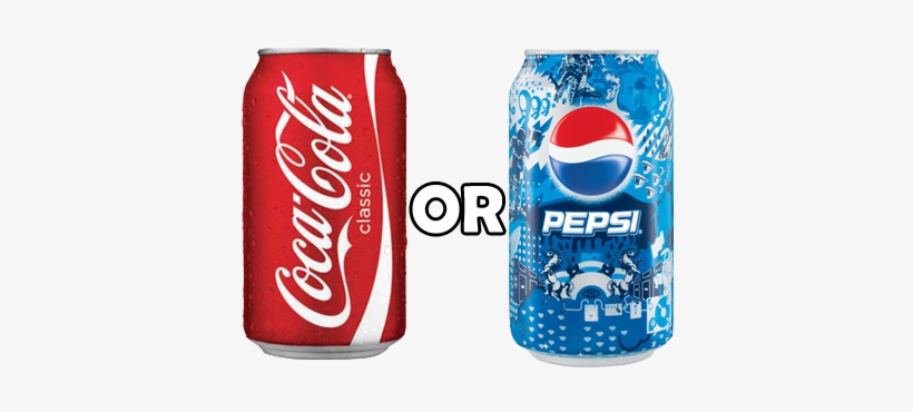 Coke Or Pepsi - Coke Vs Pepsi Transparent, transparent png #193223