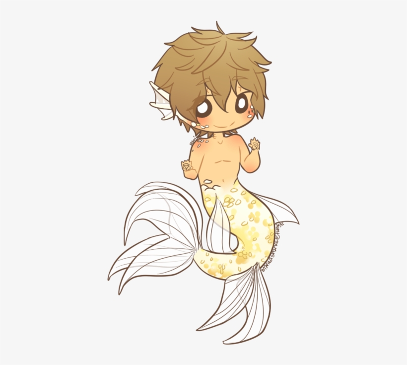 28 Collection Of Boy Mermaid Drawing - Mermaid Draw Boy Amazing, transparent png #193224