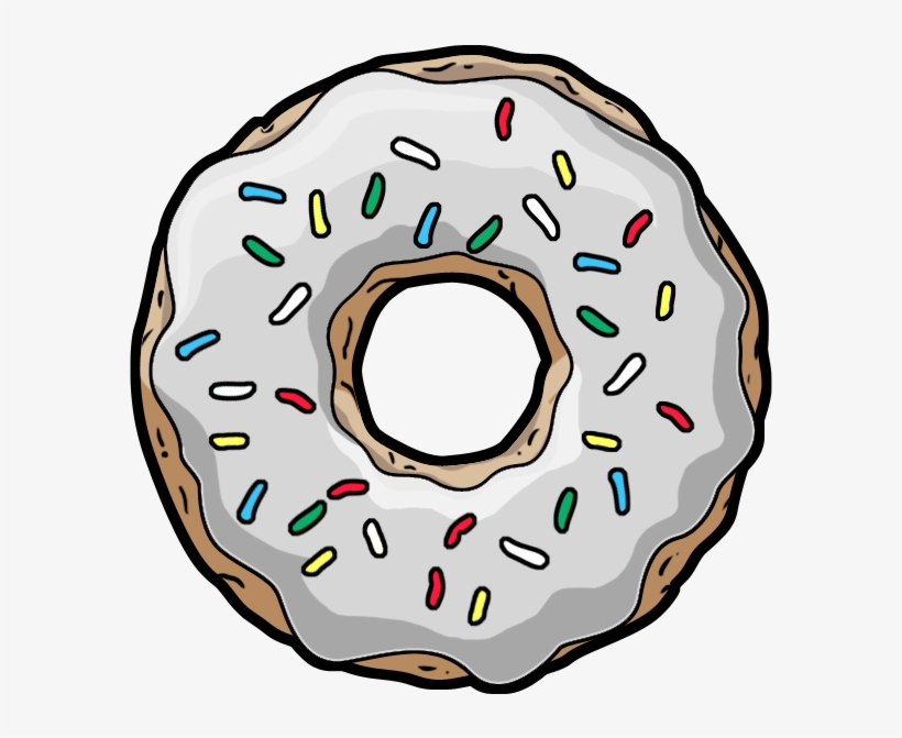 Png Tumblr Transparent Donut Clip Art Free Library - Donut Png, transparent png #193251