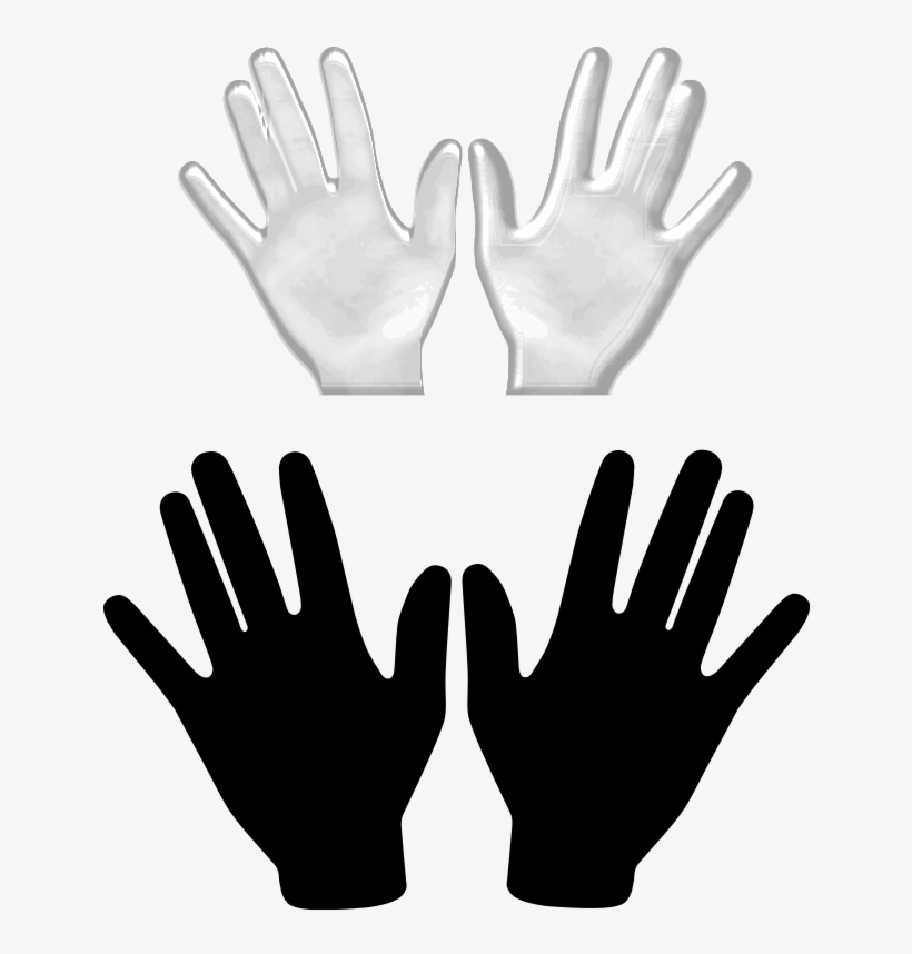 Free Hands Vector, Free Vector Hand, Illustration Vector - Two Hands Clip Art, transparent png #193326