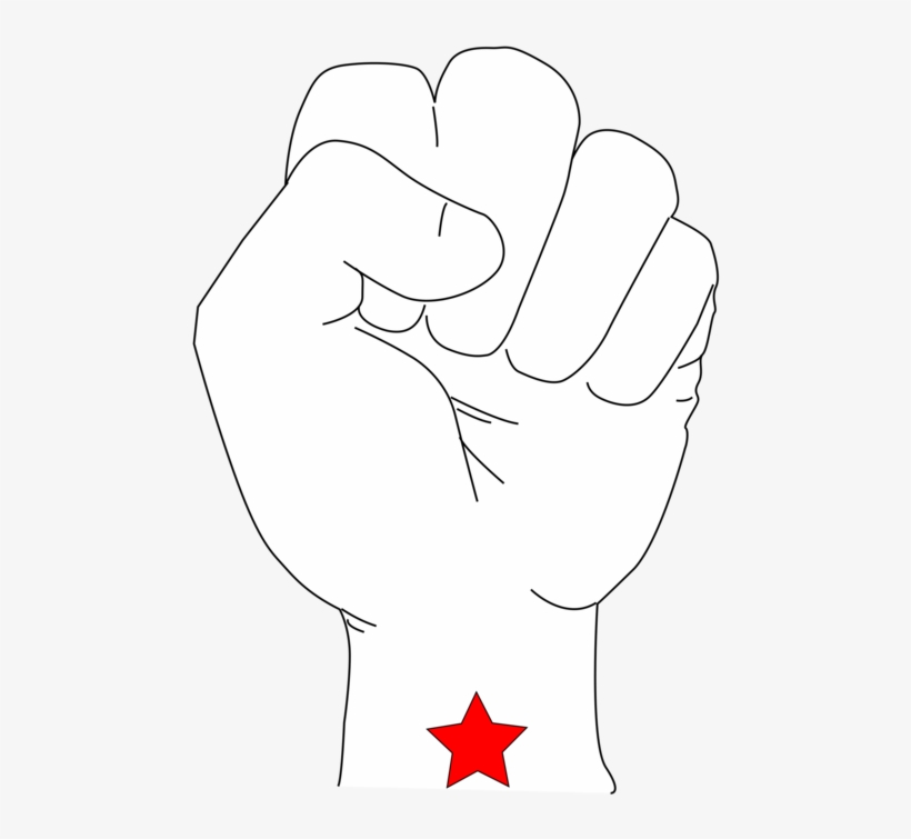A Revolutionary Fist - Fist, transparent png #193351
