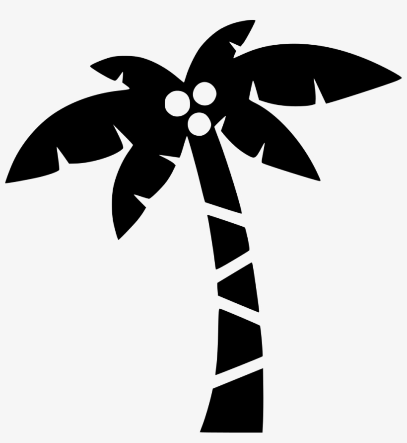 Palm Tree Comments - Palm Tree Icon Png, transparent png #193626