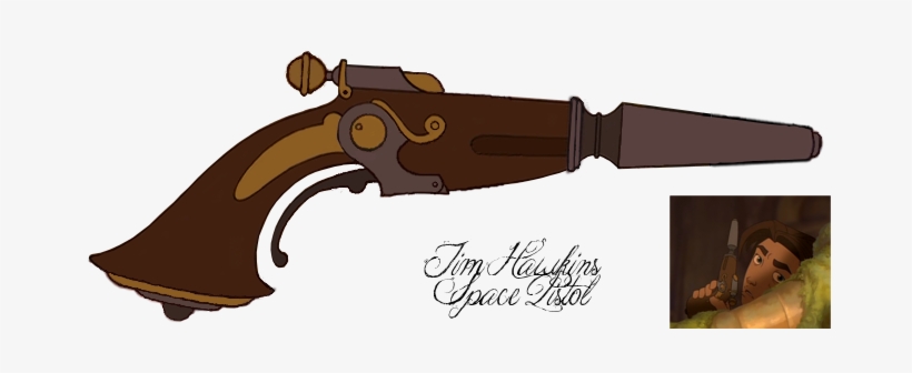 Treasure Planet Pistol - Planeta Del Tesoro Armas, transparent png #193648